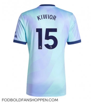 Arsenal Jakub Kiwior #15 Tredjetrøje 2024-25 Kortærmet